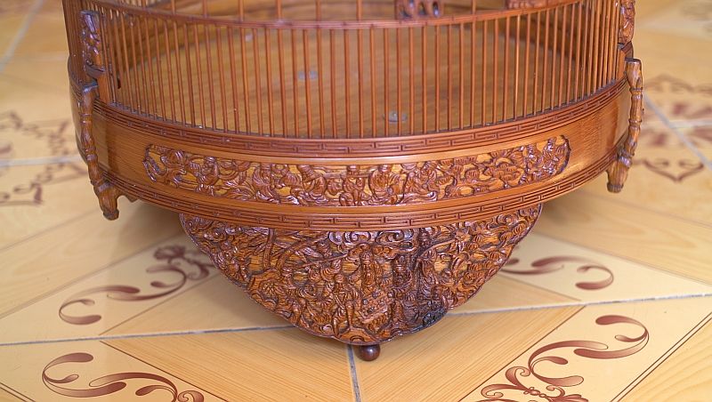 HCM-Bán lồng Huế chạm bát tiên 56 nan form cao - 2