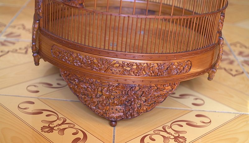 HCM-Bán lồng Huế chạm bát tiên 56 nan form cao - 3