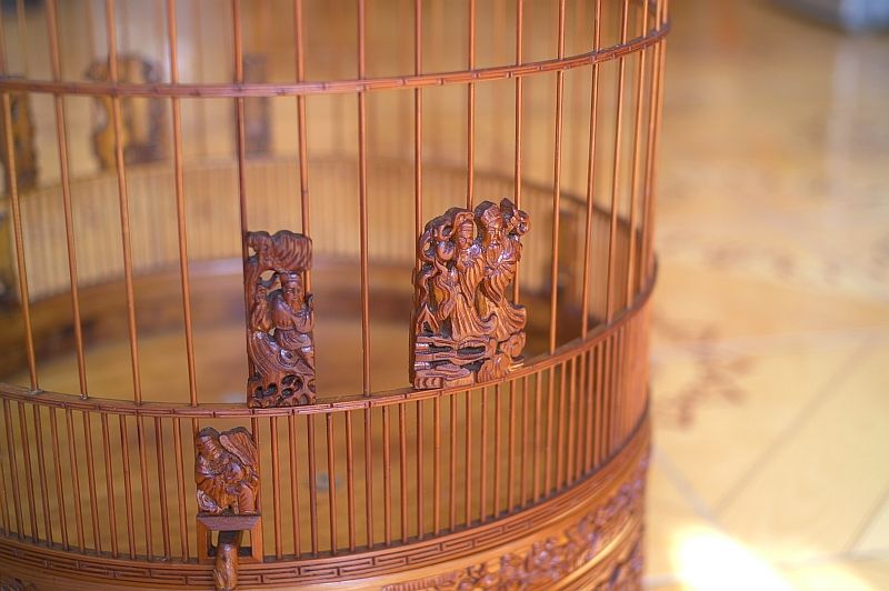 HCM-Bán lồng Huế chạm bát tiên 56 nan form cao - 6