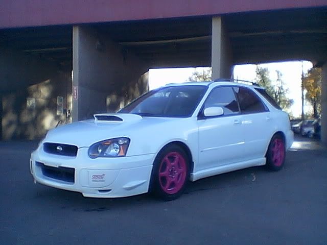Red STi and Pink BBS iClub