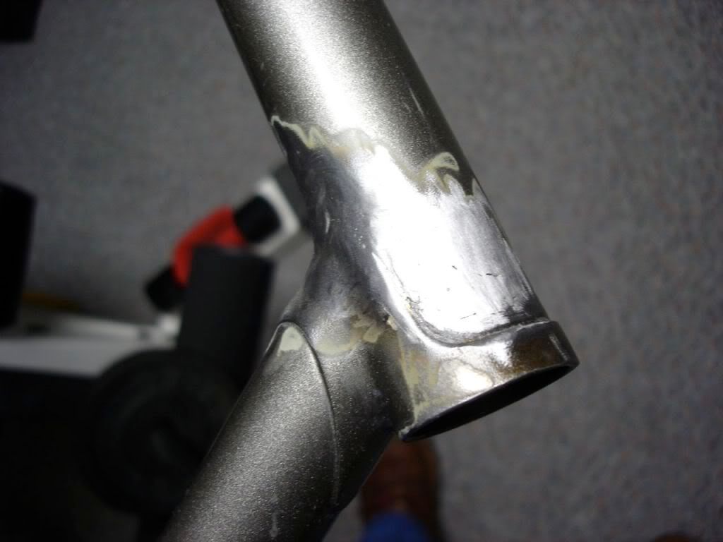 Cracked Bike Frame Repair