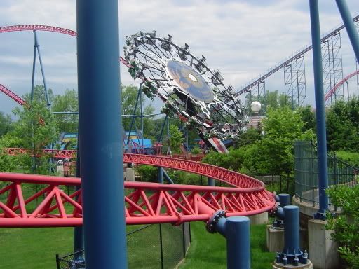 six flags new england superman ride of steel. Photo TR: Six Flags New