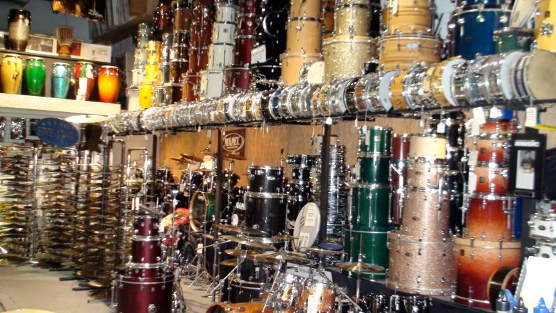 Check out this drum shop. Whoa! - DRUMMERWORLD OFFICIAL DISCUSSION FORUM