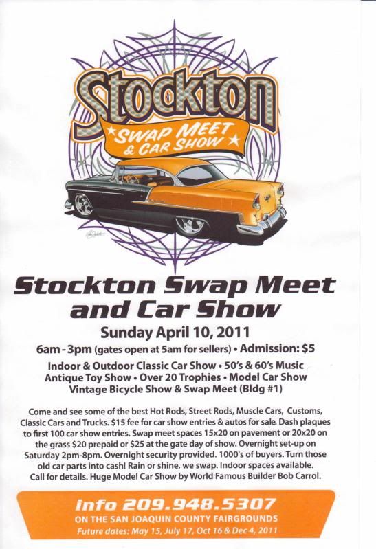 Stockton Swap Meet April 10th Chevy Nova Forum