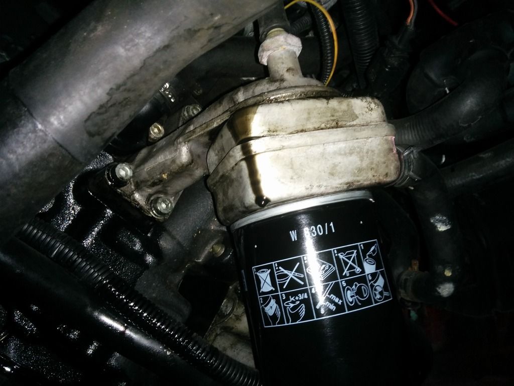 1.9TD oil cooler leaking VW T4 Forum VW T5 Forum