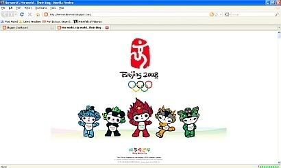 Olympic 2008 theme