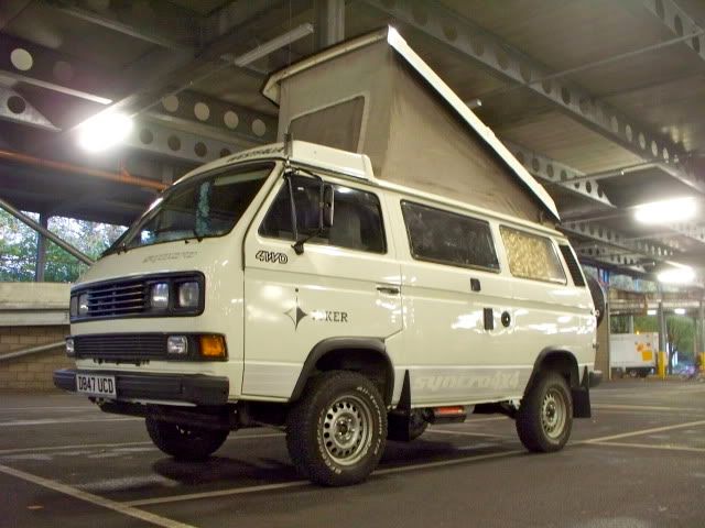 Bought a new 4x4 camper VW Syncro