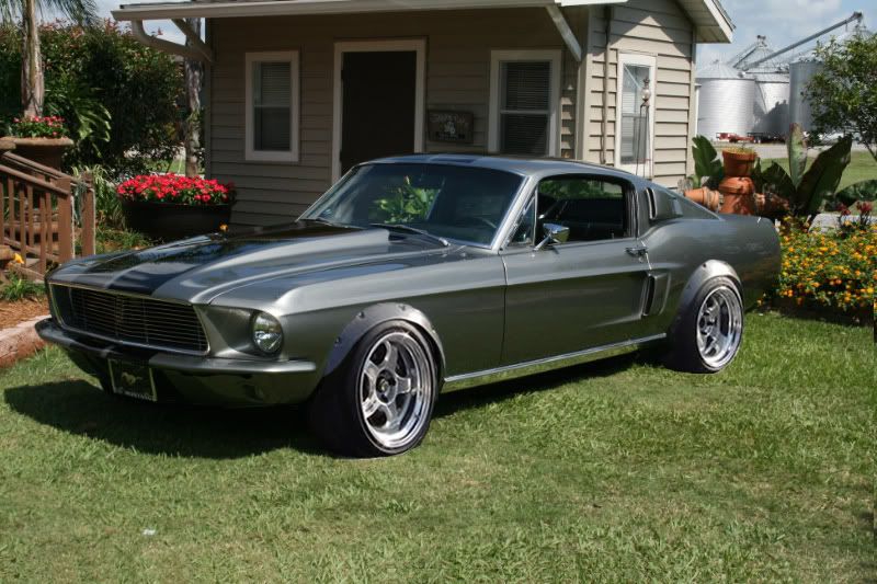 67 mustang dropped with fender flares( yes or no) Driftworks Forum