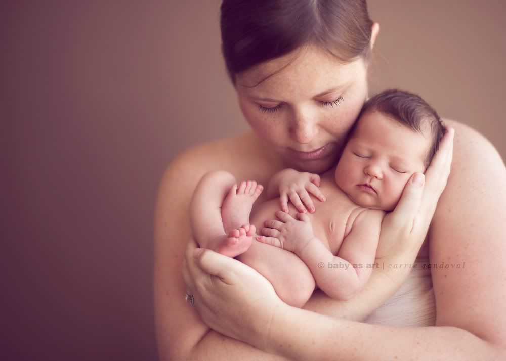 Carrie Sandoval & Brittany Woodall photography. Baby as Art.