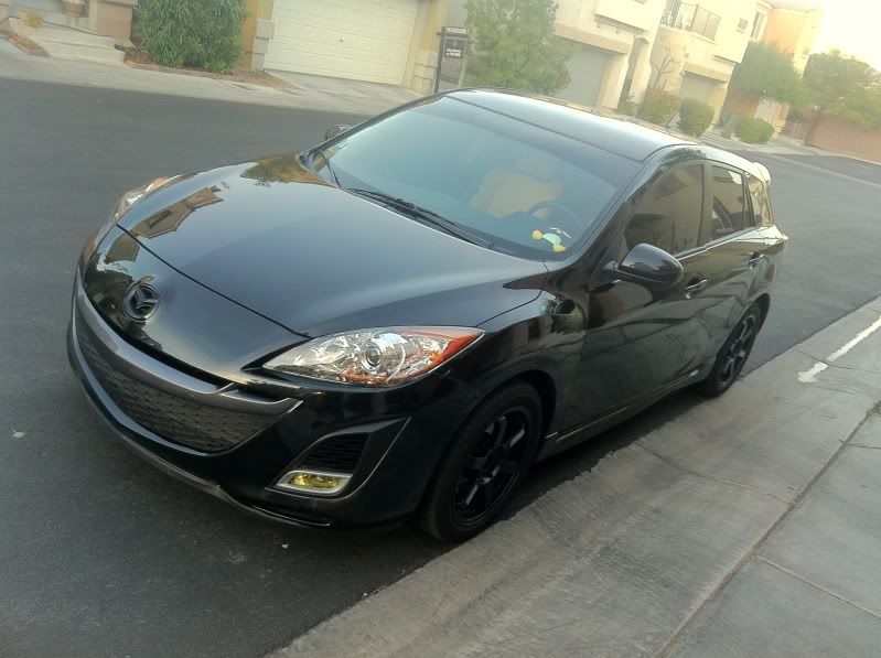 mazda 3 2010 black