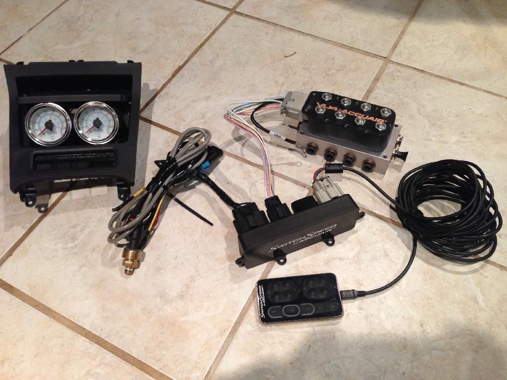 FS ACCUAIR Switch Speed, VU4 and 4 Asco Valve Setup. VW Vortex