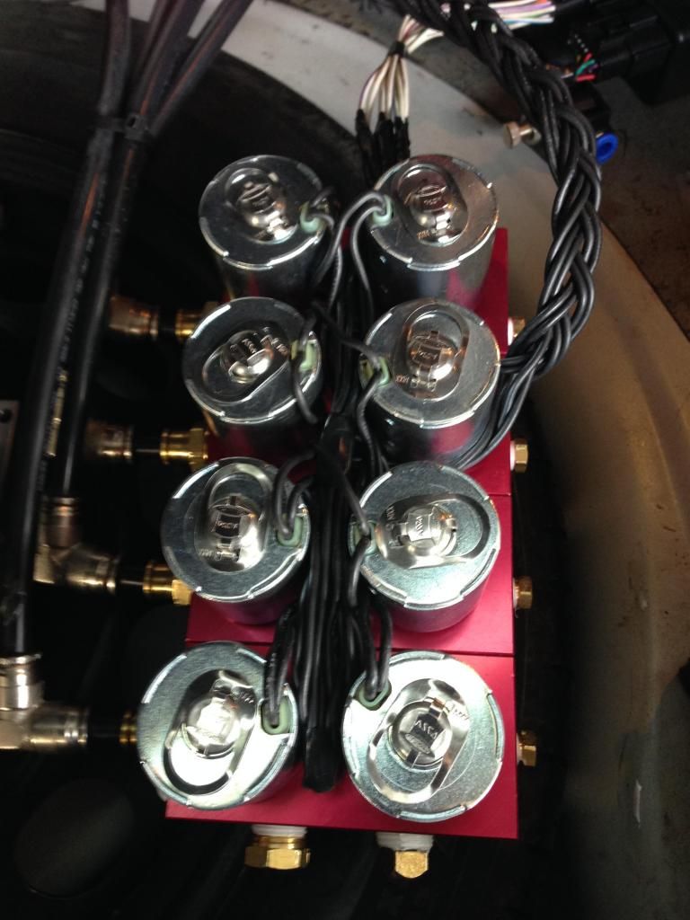 FS ACCUAIR Switch Speed, VU4 and 4 Asco Valve Setup. VW Vortex
