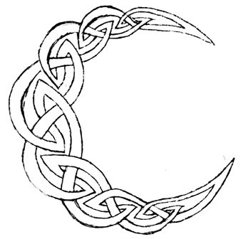 Celtic Moon Tattoo