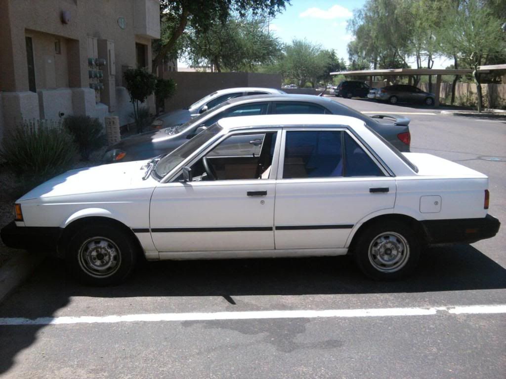 1986 Nissan sentra gas mileage #3