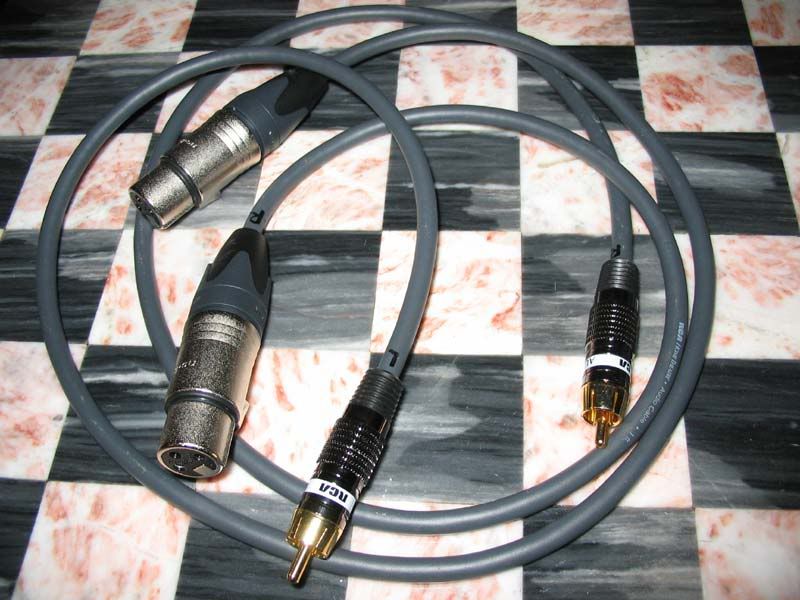 So I have to build myself 2 XLR-RCA cables - Ars Technica OpenForum