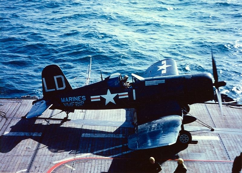 F4U-4_VMF-212_on_cat_of_USS_Badoeng_Strait_CVE-116_1952.jpg