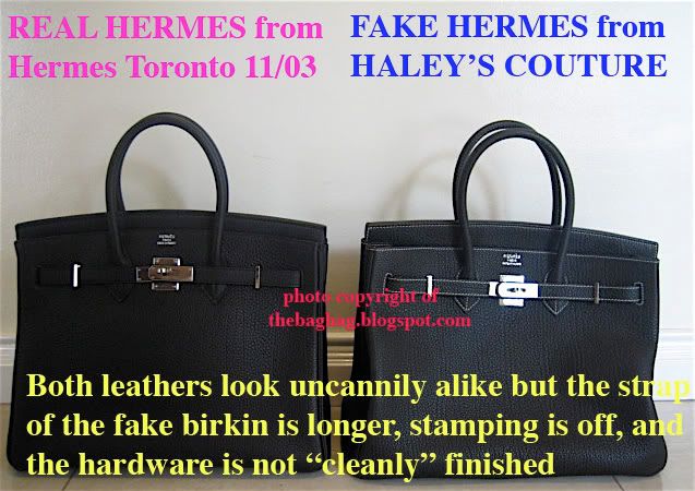 FAKE HERMES BIRKIN\u2013 bag scammed!!! | The Bag Hag Diaries  