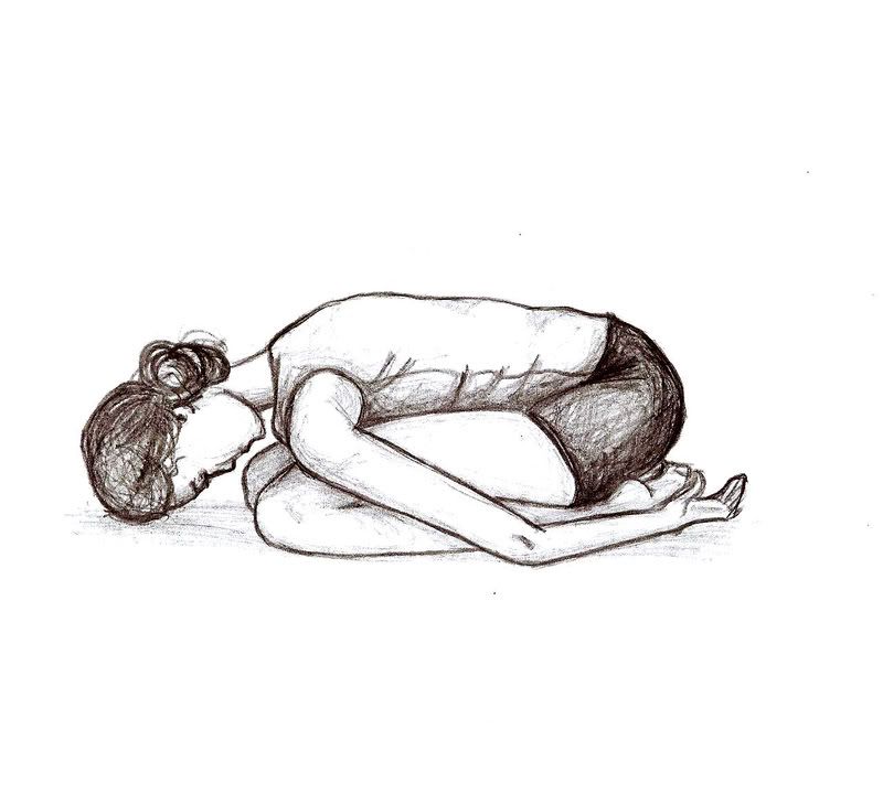 child pose yoga