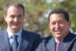 Chavez y Zapatero
