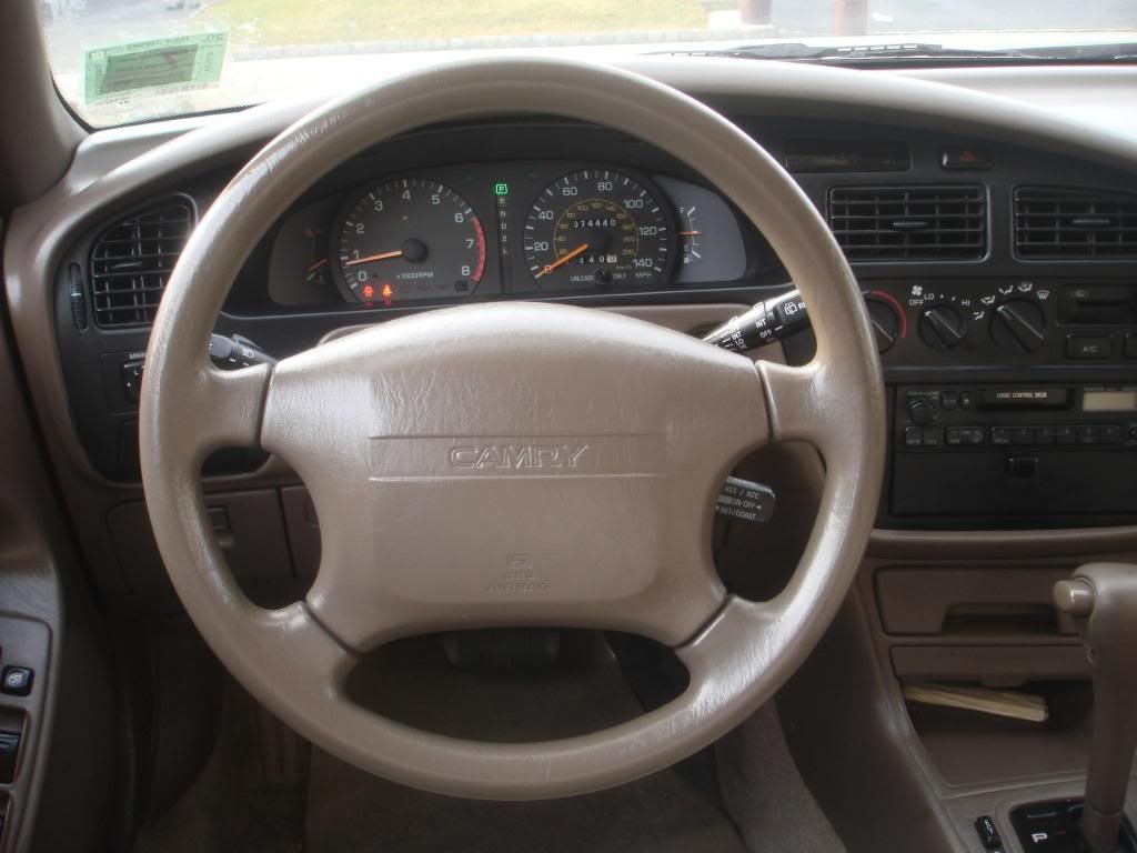 1995 toyota camry interior pictures #2