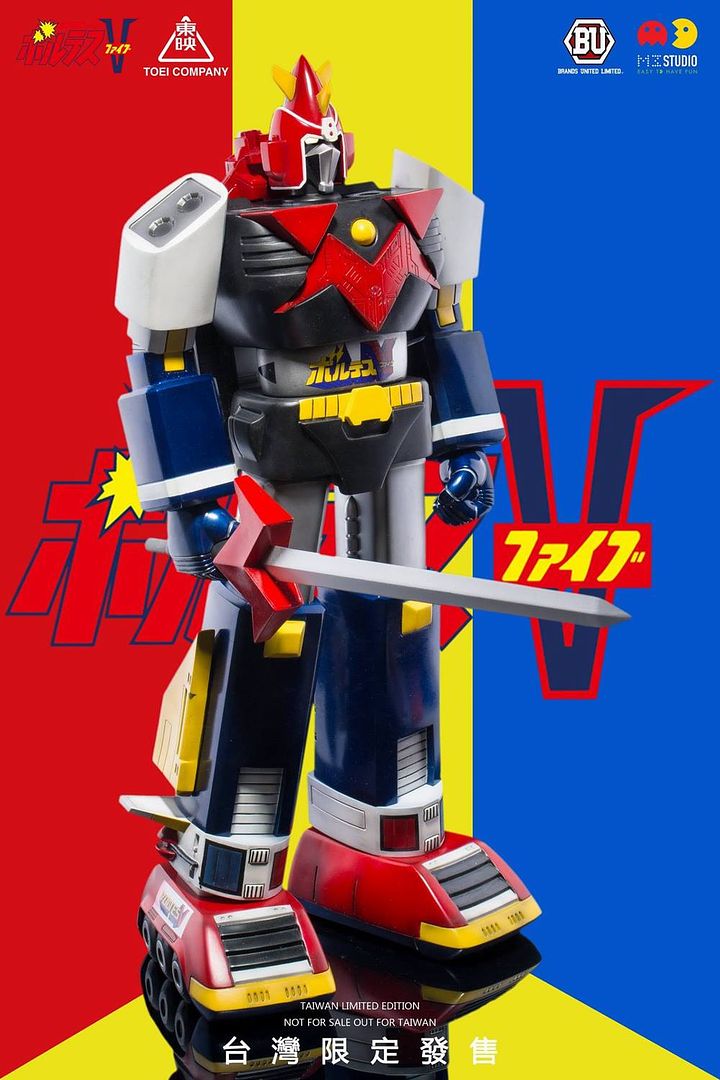 M3 Studios 60cm Voltes V Limited Edition to 500pcs worldwide 
