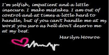 marilyn monroe quote Pictures, Images and Photos