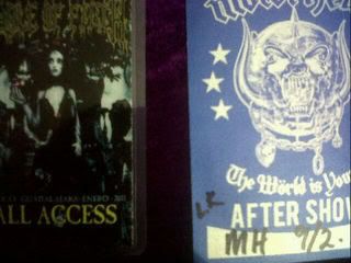 Backstage Passes