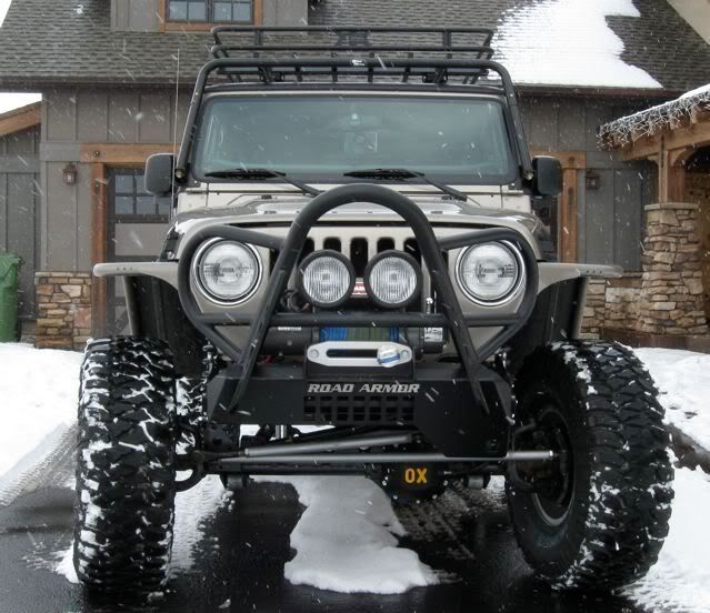 Road armor jeep tj bumper #3