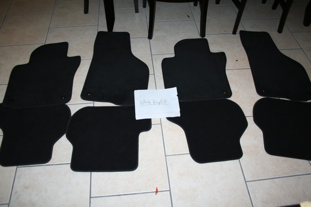 floor mats vw golf 2009 logo
