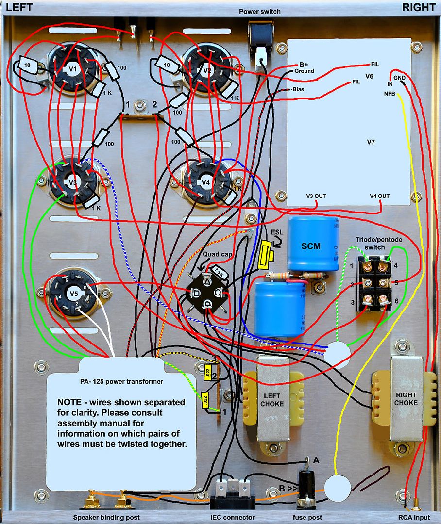 Installing Balanced XLR inputs on a Tube Amp | Audiokarma Home Audio