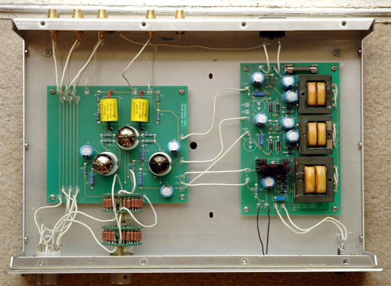 RE DIY Tube Line PreAmp Transcendent GG Tube