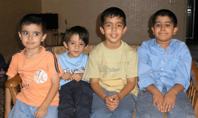 محمد، امین، حسین و اروند