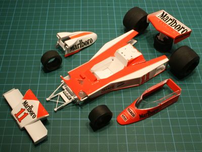 McLaren M23 Ford - 1976 - Building report