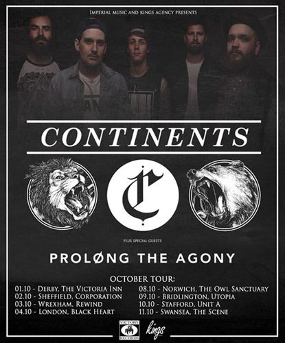 Prolong The Agony announced as main support to Continents