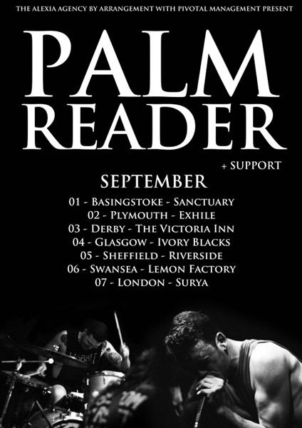 Palm Reader announce new tour!