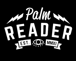 Palm Reader - Est Vinyl Sticker Palm Reader - Est Vinyl Sticker