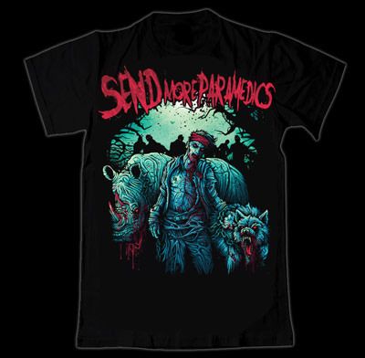 Send More Paramedics 'Unearth:Possessed' Tshirt Send More Paramedics 'Unearth:Possessed' Tshirt