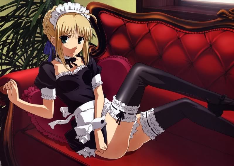Forum Image: http://i9.photobucket.com/albums/a80/windknight111/french_maid_saber_skirt_trouble.jpg