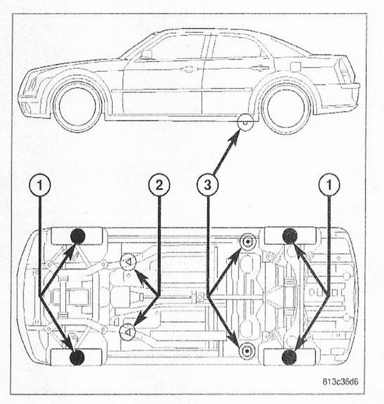 SRT8 Front Wheel Jacking Point Charger Forums