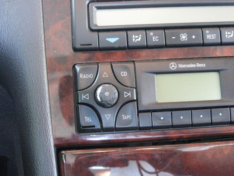 Replacement radio for 2001 mercedes e320 #5