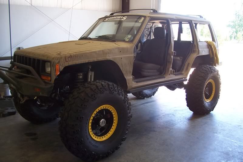XJ lift / fender trimming Pavement Sucks Your OffRoad Activities