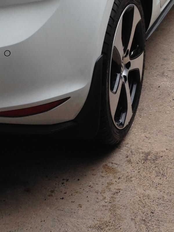 golf 7 gti mud flaps