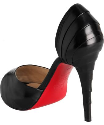 Louboutin Peep toe Armadillo