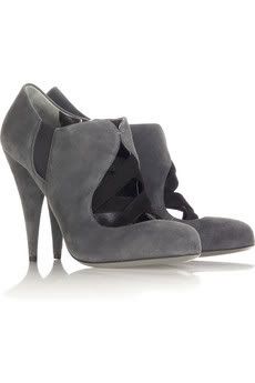 Miu Miu Suede Shoe Boots