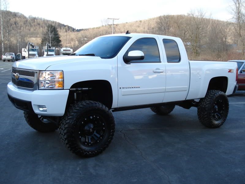 Lifted White 2011 F150