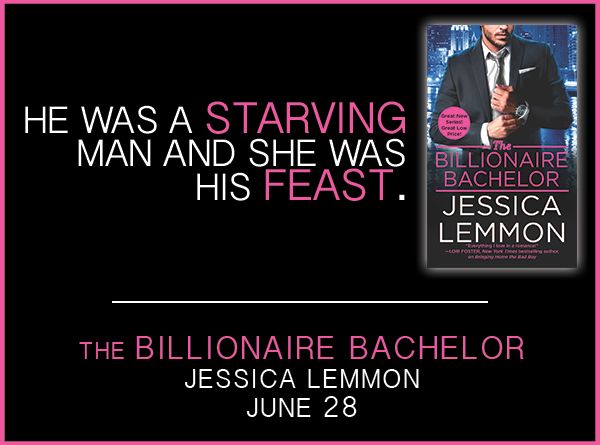 The Billionaire Bachelor by Jessica Lemmon excerpt 2