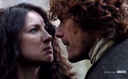 Outlander Jamie and Claire fight