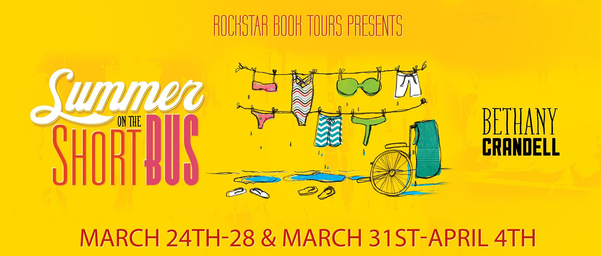 Summer on the Short Bus by Bethany Crandell Tour