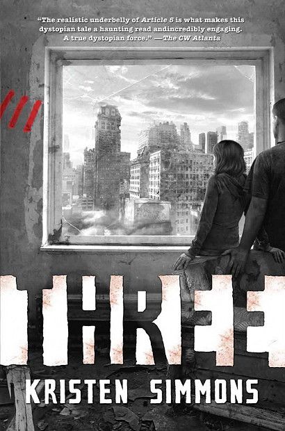 THREE by Kristen Simmons Tour