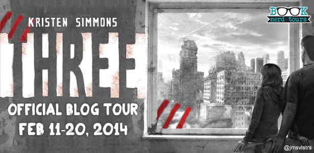 THREE by Kristen Simmons Tour
